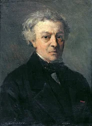 カミーユコローの肖像（1796-1875）c.1863